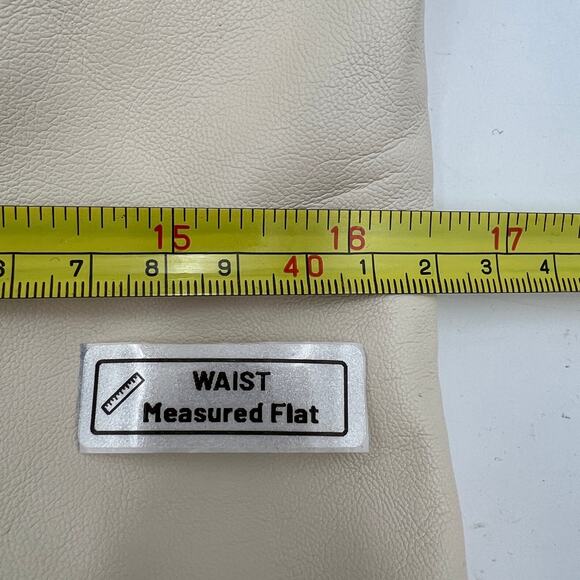 Aje Claire Pearl Mini Dress Faux Leather Ivory Cream Ecru White - Picture 7 of 15